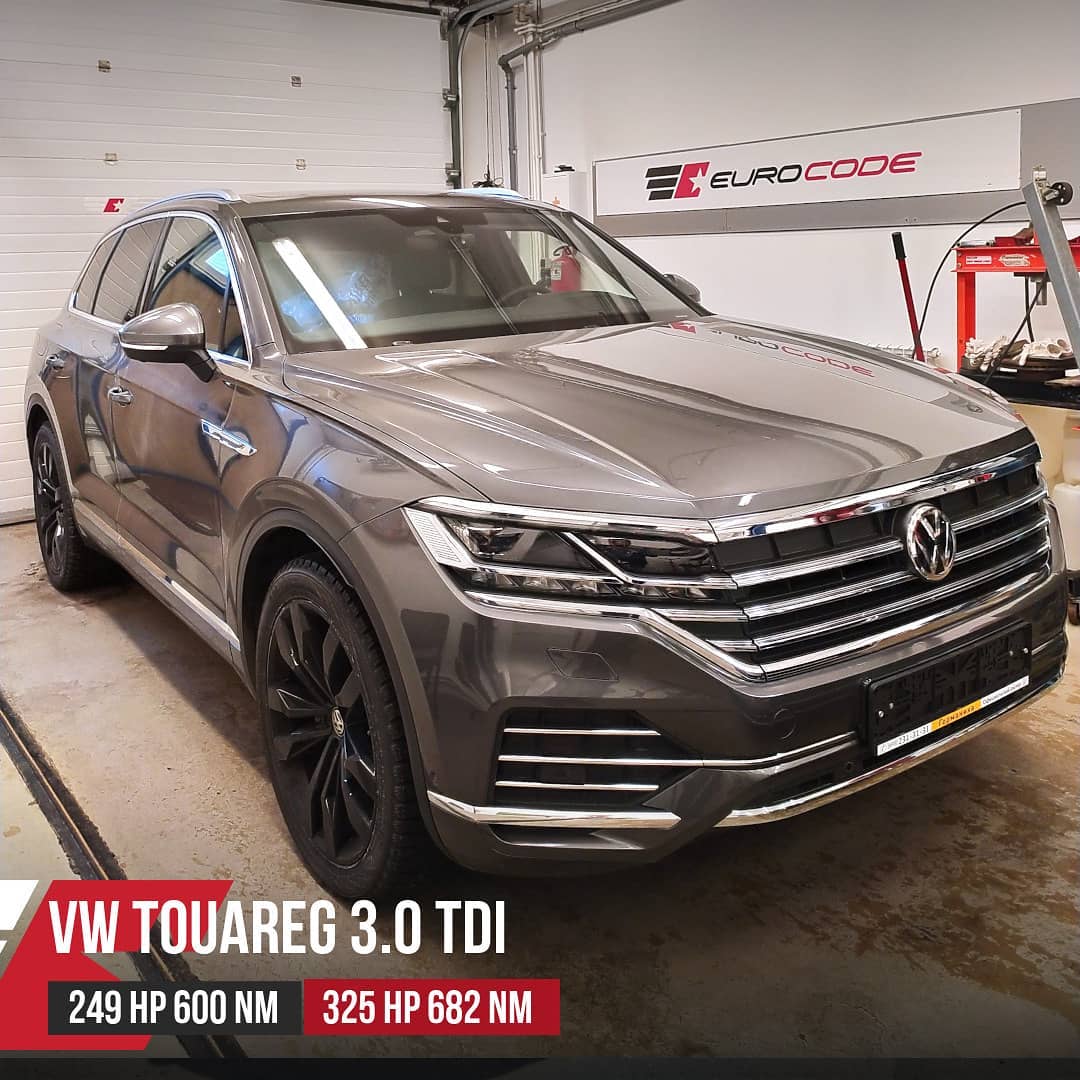 Чип тюнинг VW Touareg CR 3.0TDI